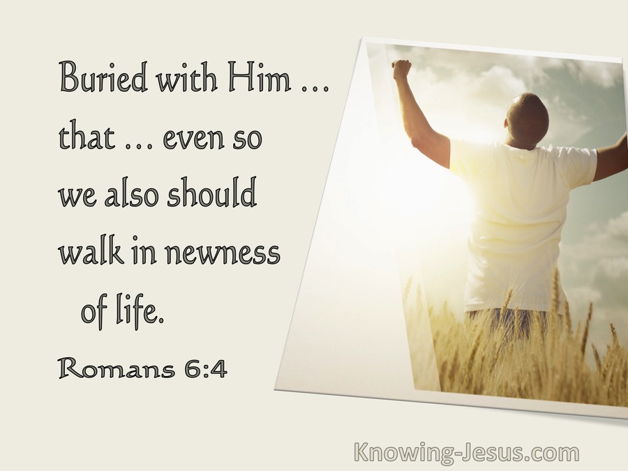 Romans 6:4 Buried With Him So We Should Walk In Newness Of Life (utmost)01:15